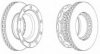 BERAL BCR222A Brake Disc